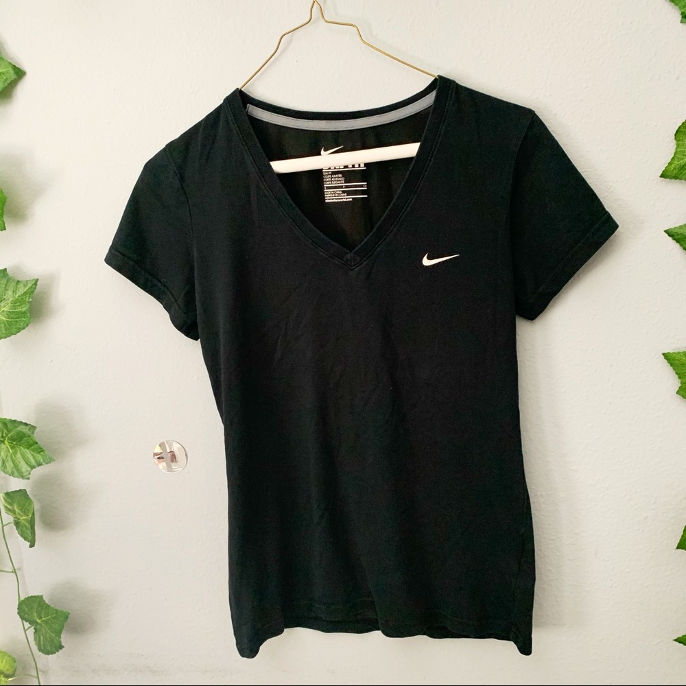 Nike V-Neck Dri Fit Workout Top